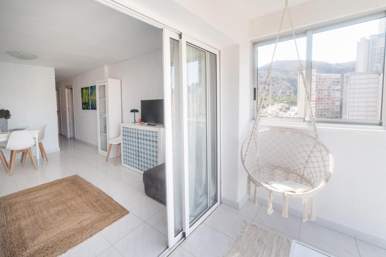 Moonkey - Apto Paris Con Piscina Y Parking Apartman Benidorm Kültér fotó